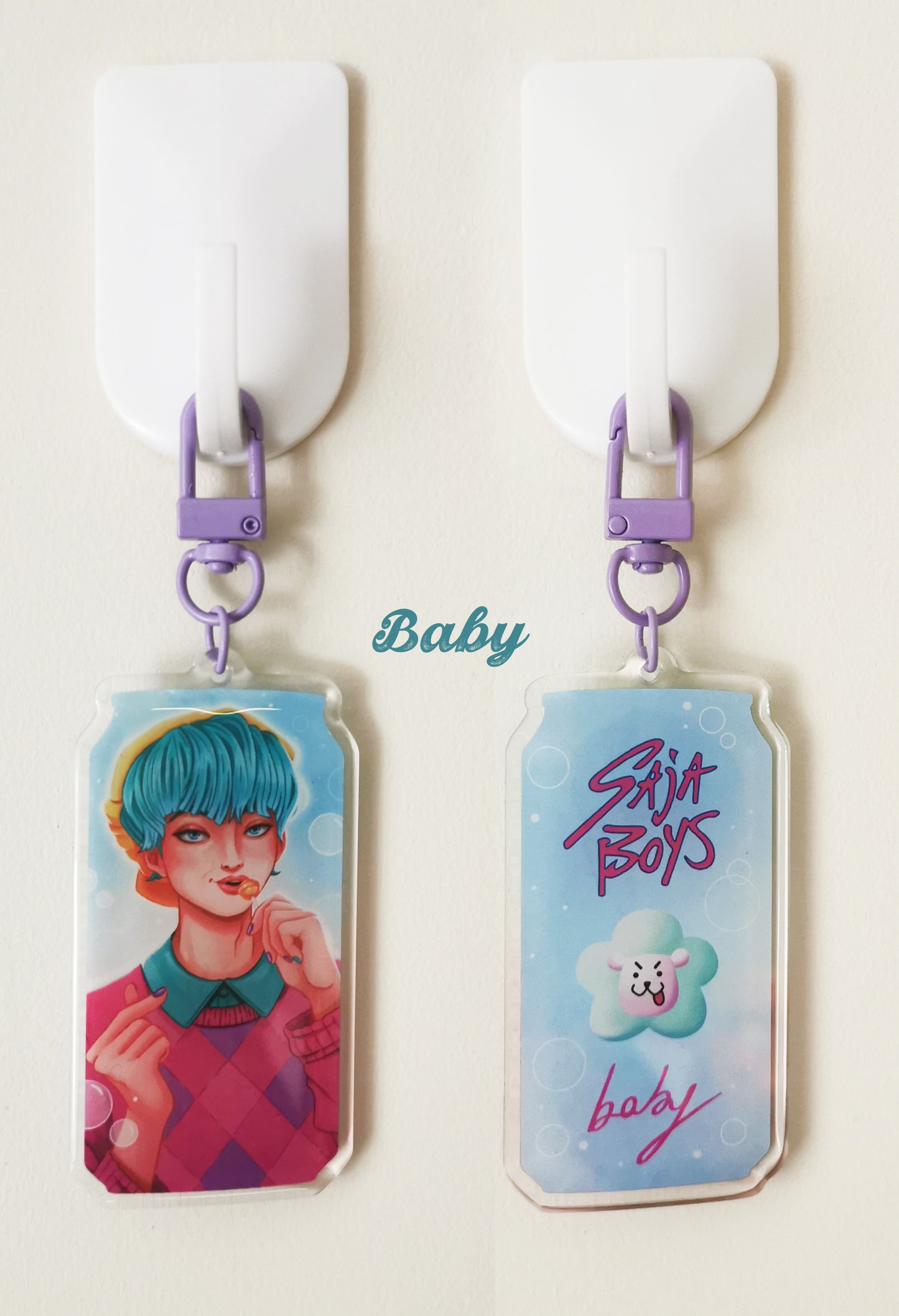 My Little Soda Pop Keychains