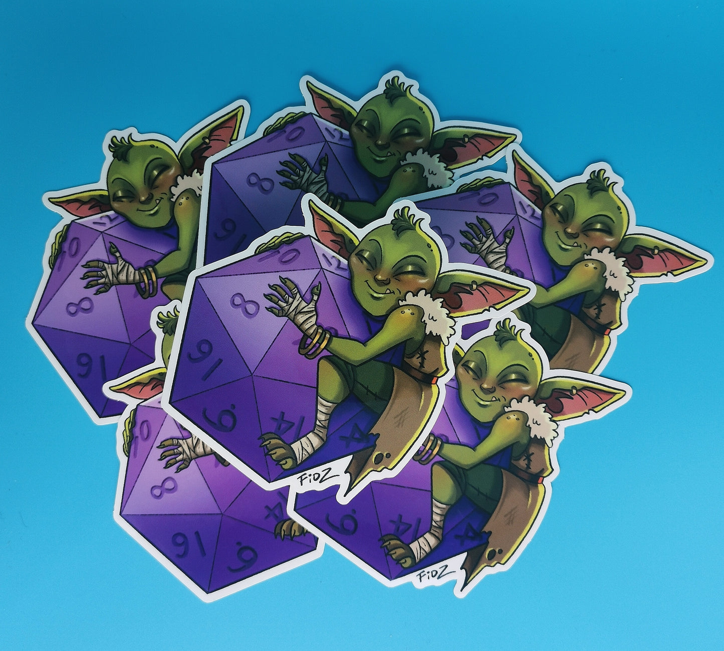 Dice Goblin Sticker