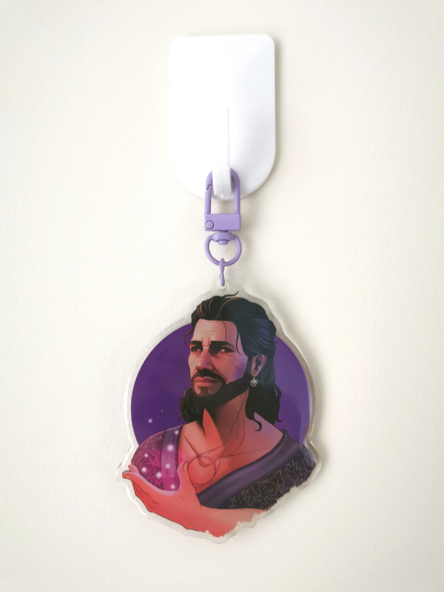 The Wizard of Waterdeep Keychain