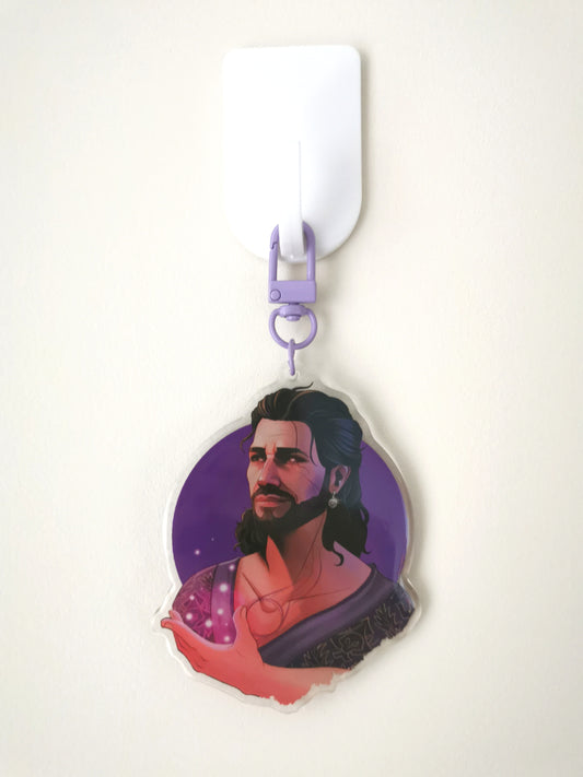 The Wizard of Waterdeep Keychain