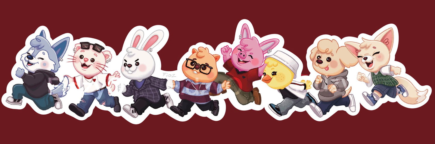 Run It SKZOO Sticker