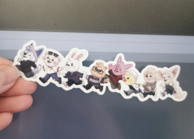 Run It SKZOO Sticker