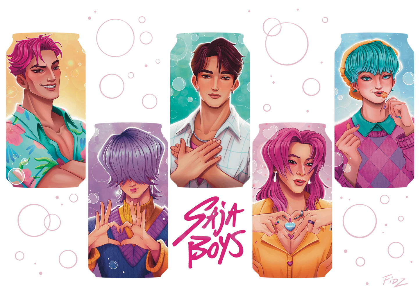 My Little Soda Pop Stickers