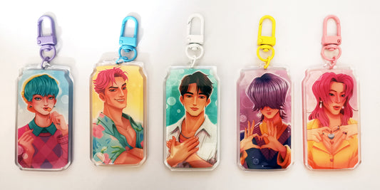 My Little Soda Pop Keychains