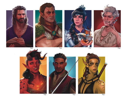 BG3 A5 Portraits