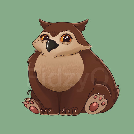 Owlbear Sticker
